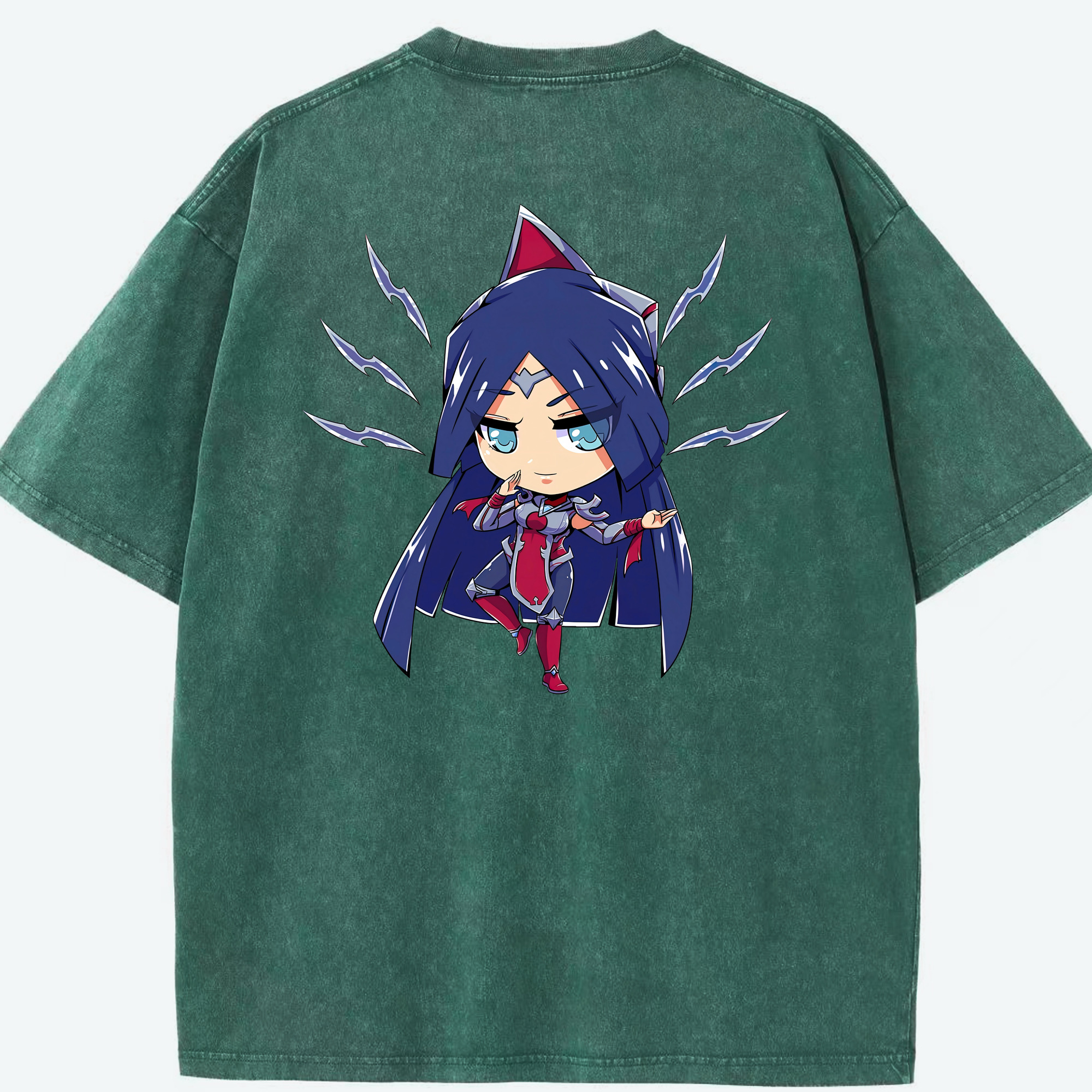 リーグ・オブ・レジェンド League of Legends LOL 綿100% ヴィンテージ風 半袖Tシャツ（背面プリント）